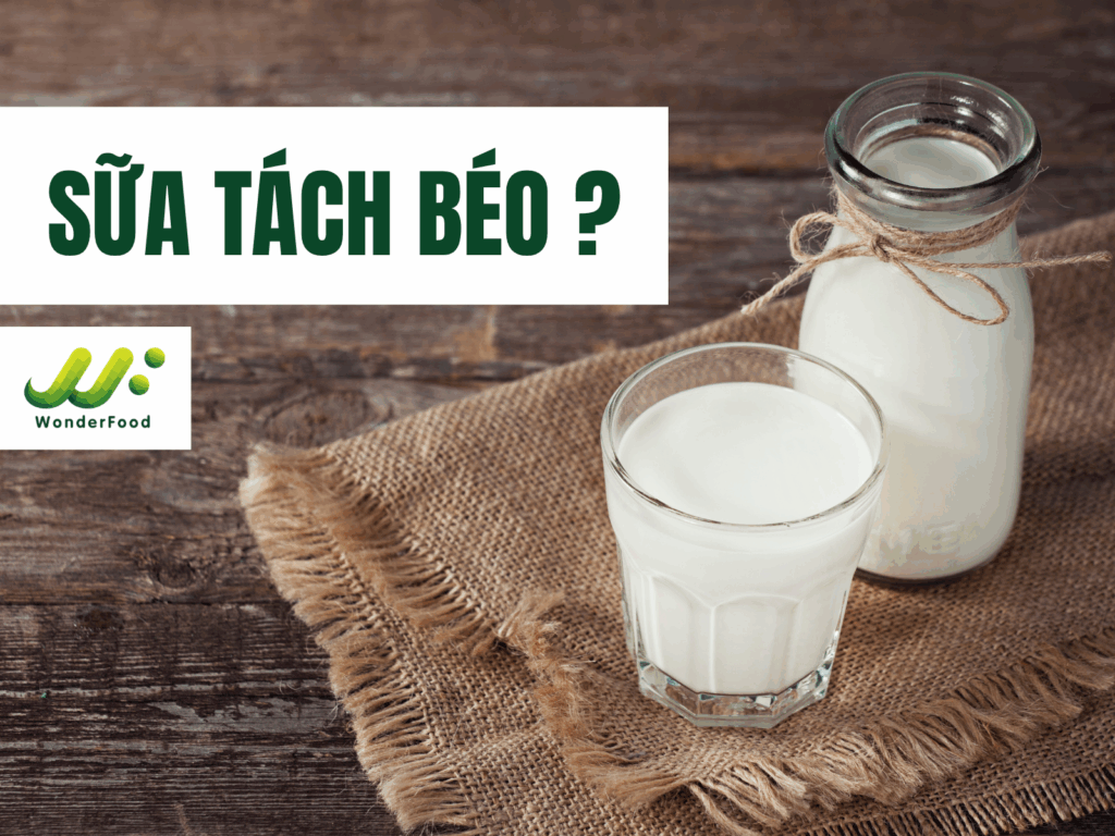 sữa tách béo